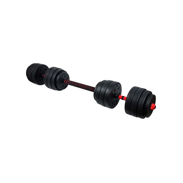 40Kg Adjustable Rubber Dumbbell Set Home Gym Exercise Weights