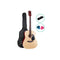 41 Inch Wooden Acoustic Guitar Natural Wood