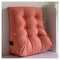 45Cm Peach Wedge Lumbar Pillow