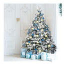 930 Tips Snow Flocked Christmas Tree With Fairy Light