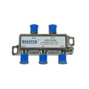 4 Way Splitter F Type 52400Mhz All Ports Power Pass