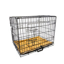 48 Inch Foldable Wire Dog Cage With Tray And Cushion Mat