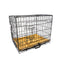 48 Inch Foldable Wire Dog Cage With Tray And Cushion Mat