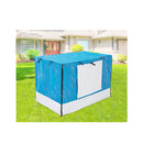42 Inch Foldable Wire Dog Cage With Tray And Cushion Mat