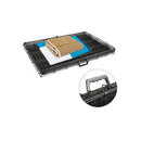 42 Inch Foldable Wire Dog Cage With Tray And Cushion Mat