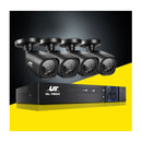 4Ch 5 In 1 Dvr Cctv Security System Video Recorder 4 1080P Hdmi Black