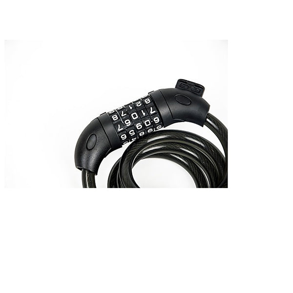 4 Digit Combination Bike Cable Lock With Mounting Bracket