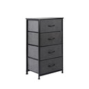 Storage Cabinet Tower Chest Of Drawers Dresser Tallboy 4 Drawer