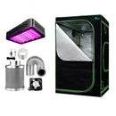 4Inches Grow Tent 1000W Led Light Ventilation