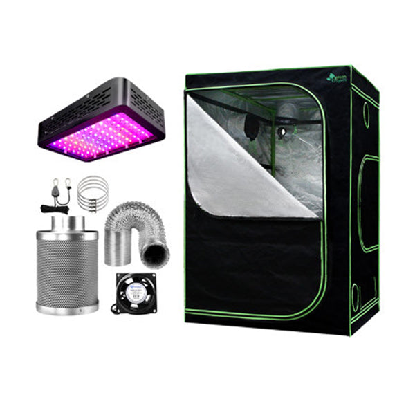 4Inches Grow Tent 1000W Led Light Ventilation