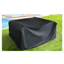4Pc Outdoor Dining Set Lounge Setting Patio Wicker Chairs Table Cover