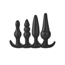 4 Pack Silicone Anal Beads Trainer Kit Sex Toy
