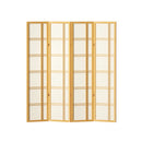 Room Divider Screen Privacy Wood Dividers Stand 4 Panel Nova