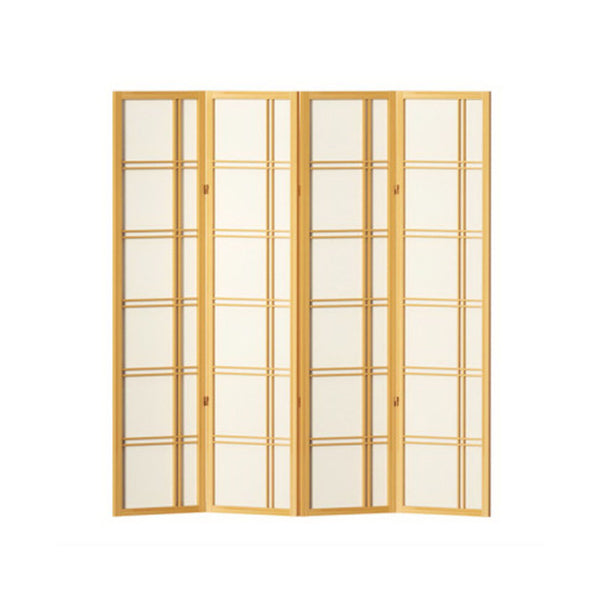 Room Divider Screen Privacy Wood Dividers Stand 4 Panel Nova