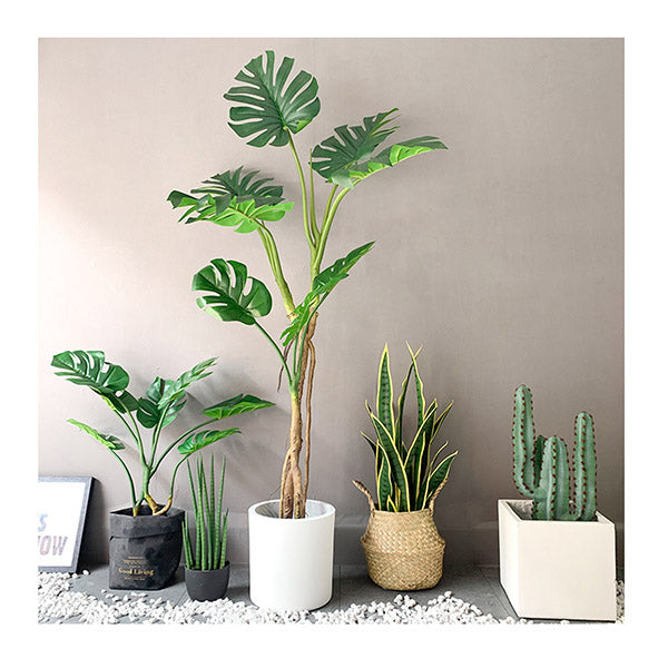 4 Pcs 175Cm Green Artificial Indoor Turtle Back Tree
