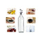 4Pcs 500Ml Olive Oil Vinegar Pourer Dispenser Bottle Kitchen Tools