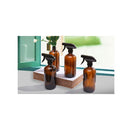 4Pcs Amber Glass Spray Bottles Trigger Sprayer 500Ml