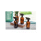 4Pcs Amber Glass Spray Bottles Trigger Sprayer 500Ml