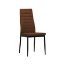 4 Pcs Dining Chairs Fabric