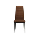 4 Pcs Dining Chairs Fabric