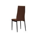 4 Pcs Dining Chairs Fabric