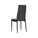4 Pcs Dining Chairs Fabric