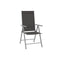 4 Pcs Folding Garden Chairs Textilene Black