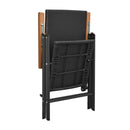 4 Pcs Garden Chairs Poly Rattan Black
