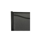 4 Pcs Garden Chairs Textilene And Steel Black And Anthracite