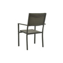 4 Pcs Garden Chairs Textilene And Steel Grey And Anthracite