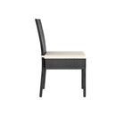 4 Pcs Garden Dining Chairs Poly Rattan Black