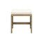 4 Pcs Garden Stools With Cushions Poly Rattan Beige