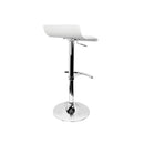 4 Pcs Kitchen Pu Leather Swivel Bar Stools