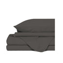 4 Pcs Sheet Set And Goose Feather Down Pillows Queen