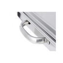 4 Pcs Stainless Steel Chafing Double Tray Catering Dish Food Warmer
