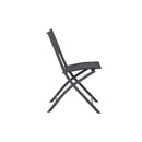 4 Pcs Steel And Textilene Folding Outdoor Chairs