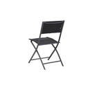 4 Pcs Steel And Textilene Folding Outdoor Chairs