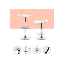 4 Pcs Swivel Pu Leather Gas Lift Kitchen Bar Stools