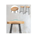 4 Pcs Vintage Tractor Bar Stools Retro Industrial Chairs