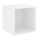 4 Pcs White Wall Cabinet 37 X 37 X 37 Cm