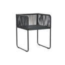 4 Pcs With Pillows Outdoor Chairs Poly Rattan Black