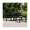 4 Piece Garden Lounge Set With Cushions Aluminum Anthracite