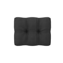 4 Piece Garden Lounge Set With Cushions Solid Pinewood Anthracite