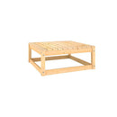 4 Piece Outdoor Garden Lounge Set Solid Pinewood