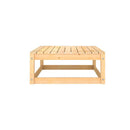 4 Piece Outdoor Garden Lounge Set Solid Pinewood