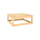 4 Piece Solid Pinewood Garden Lounge Set