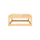4 Piece With Cushions Garden Lounge Set Solid Pinewood