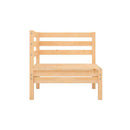 4 Piece Wooden Garden Lounge Set