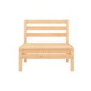 4 Piece Wooden Garden Lounge Set