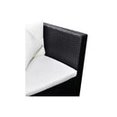 4 Pieces Garden Lounge Set With Cushions Poly Rattan